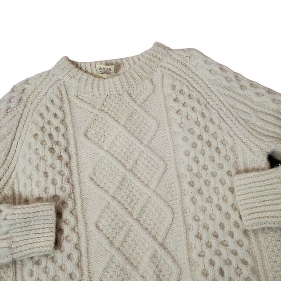 Bonner of Ireland Sweaters - Bonner Ireland Irish Wool Sweater Medium M Pure New Wool Fisherman’s Chunky Knit
